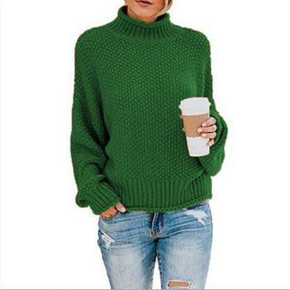 Women's Turtleneck Knit Sweater