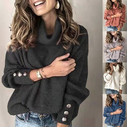 Women’s Autumn / Winter Turtleneck Sweatshirt