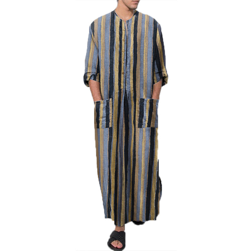 Men’s Stripe Robe