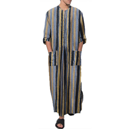 Men’s Stripe Robe