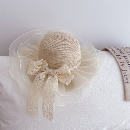 Children's Summer Straw Sun Hat