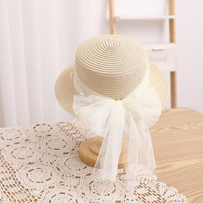 Children's Summer Straw Sun Hat