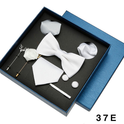 Coffret cadeau de luxe cravate et nœud papillon