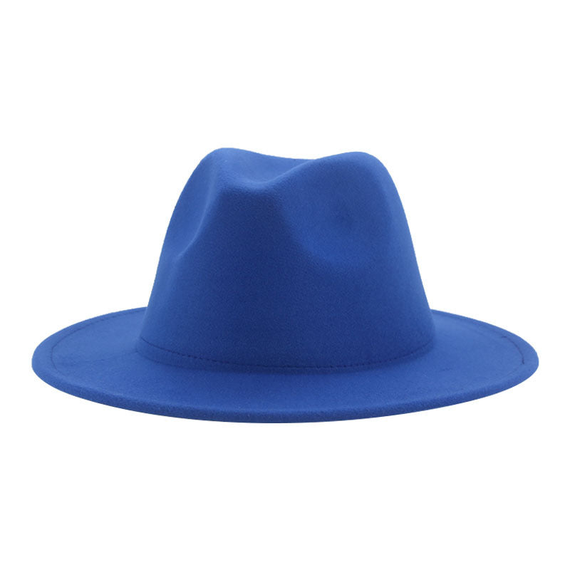 Retro Wool Felt Jazz Hat