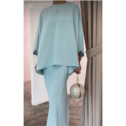 👗Women’s Pearl Mopping Dress Suit