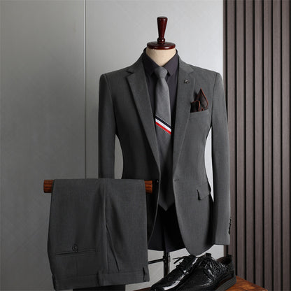Men’s Large Size Suits – All-Season Casual Business & Slim Fit Wedding / Groomsmen Styles