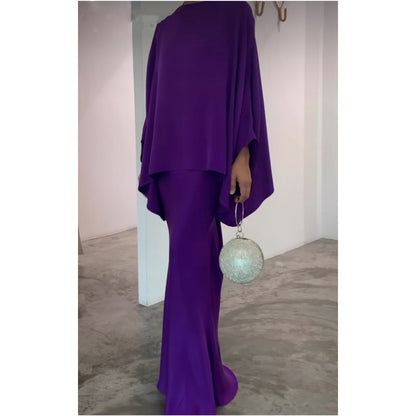 👗Women’s Pearl Mopping Dress Suit