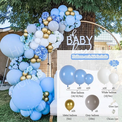 Metallic Balloon Decoration Set