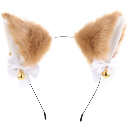 Cat Ear Bell Headband