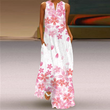 🌸Retro Printed Long Dress