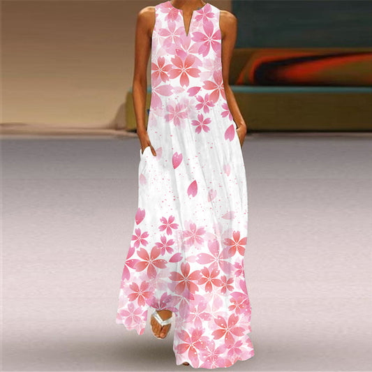 🌸Retro Printed Long Dress