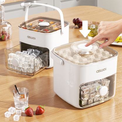 🧊Press‑Type Ice Cube Maker🍧