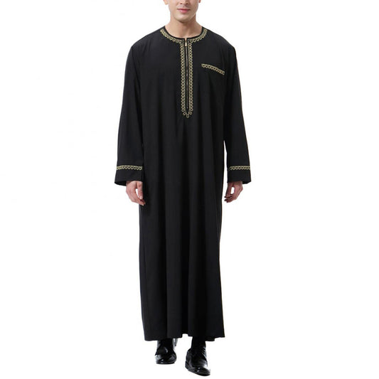 New Men’s Thobe – Round Neck Robe