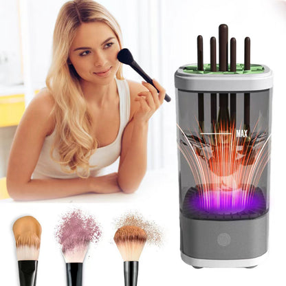 Automatic Makeup Brush Cleaner
