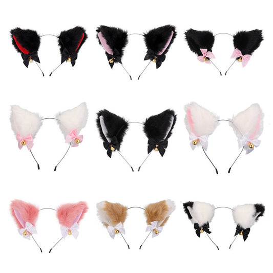 Cat Ear Bell Headband