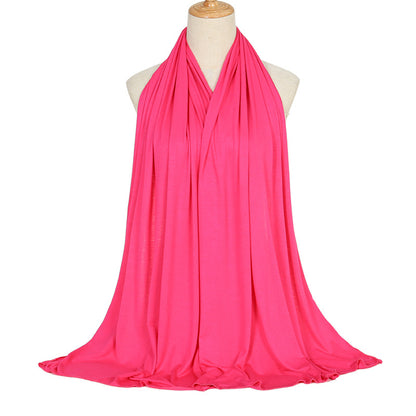Solid Color Long Scarf