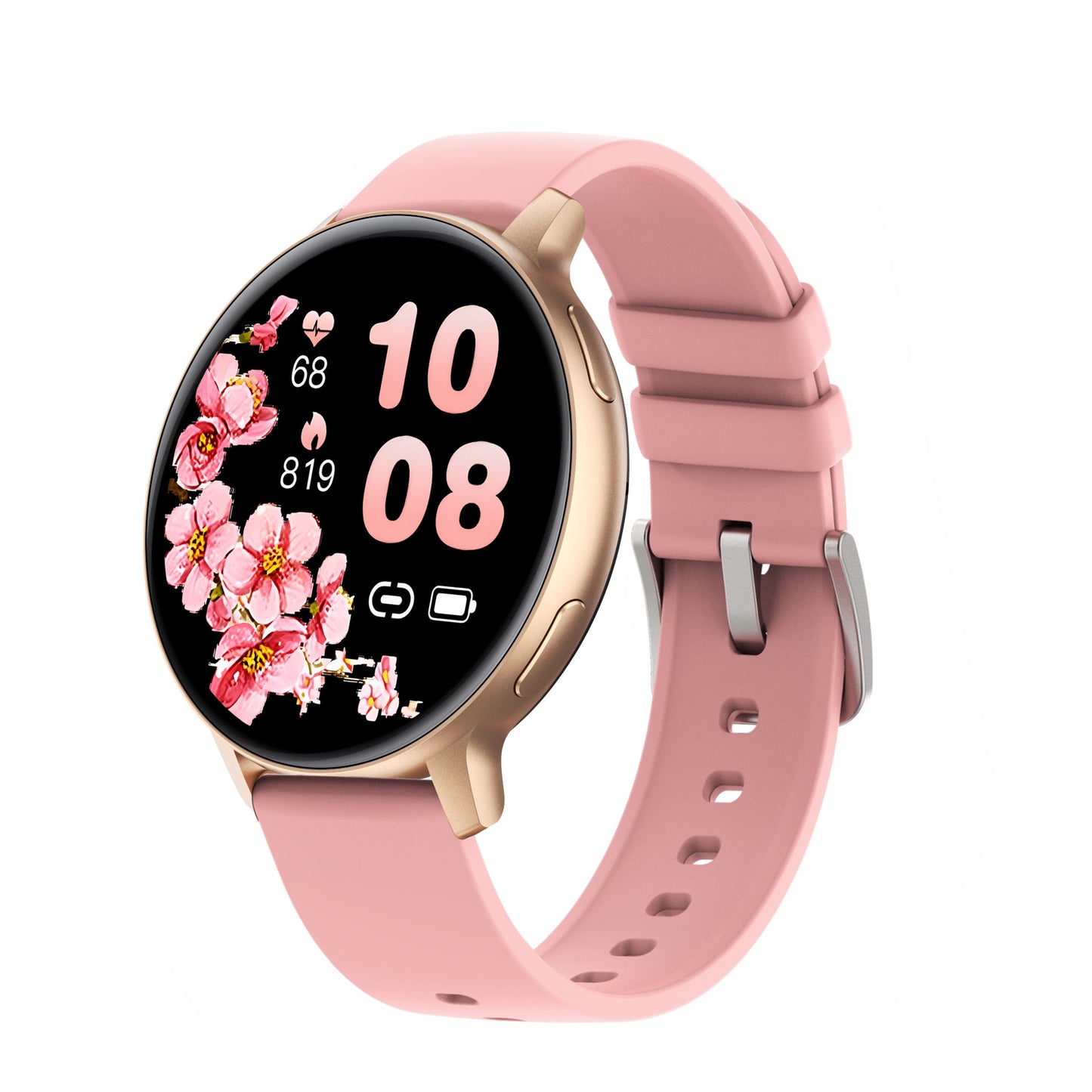 S53 Smart Watch – 1.39" round HD screen, Bluetooth calling, pedometer, multi-sports modes, and weather updates