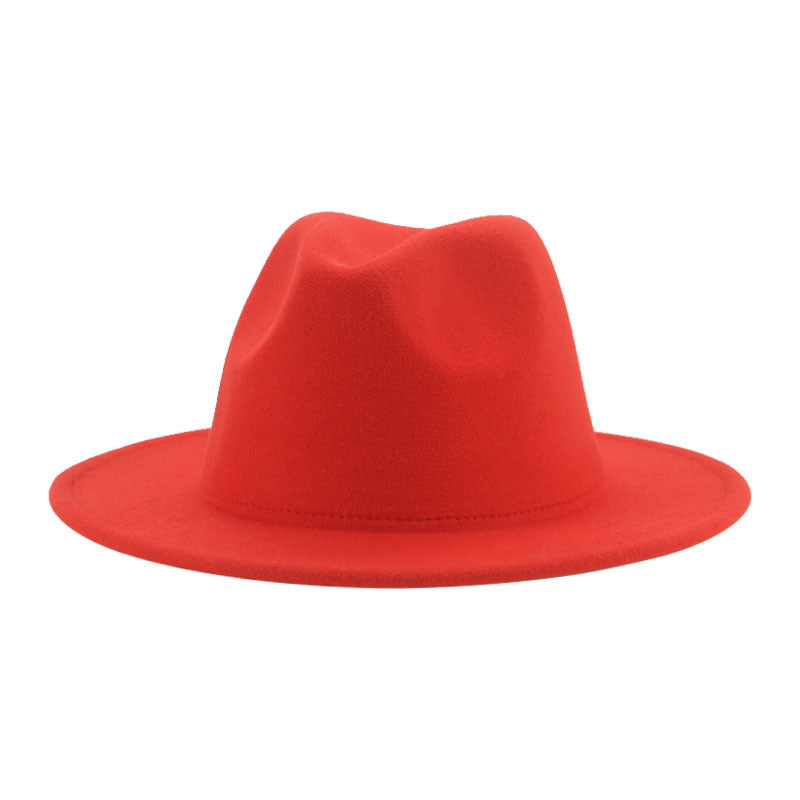 Retro Wool Felt Jazz Hat