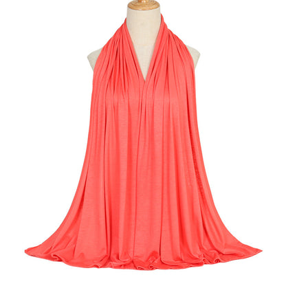 Solid Color Long Scarf