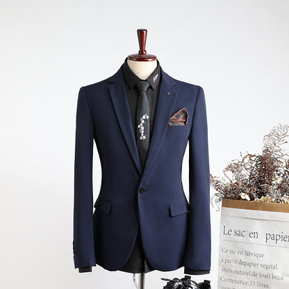 Men’s Large Size Suits – All-Season Casual Business & Slim Fit Wedding / Groomsmen Styles