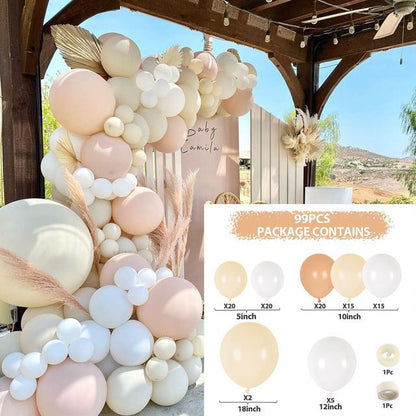 Metallic Balloon Decoration Set