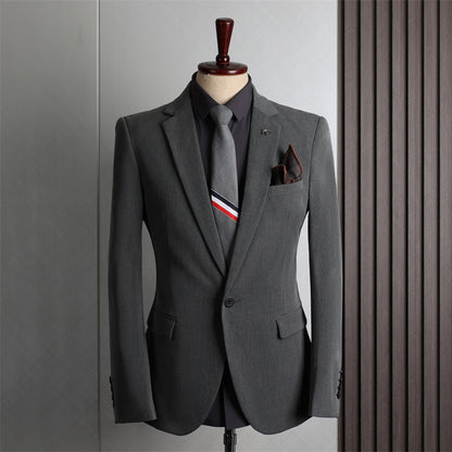 Men’s Large Size Suits – All-Season Casual Business & Slim Fit Wedding / Groomsmen Styles