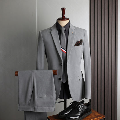 Men’s Large Size Suits – All-Season Casual Business & Slim Fit Wedding / Groomsmen Styles