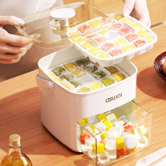 🧊Eiswürfelbereiter zum Drücken🍧