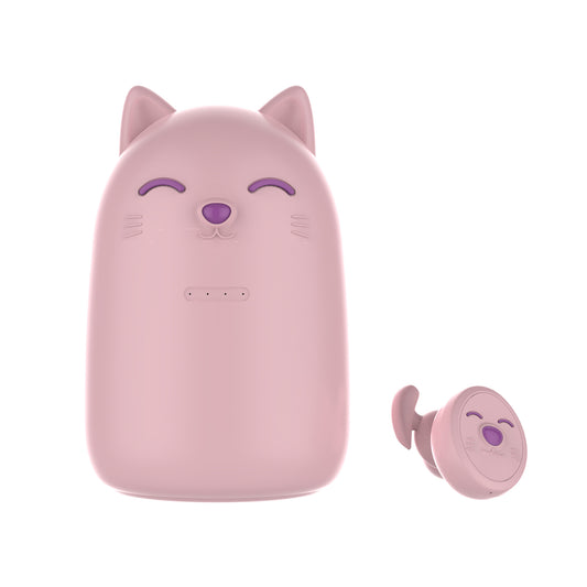 🐱Casque Lumineux Chat Porte-Bonheur🎧