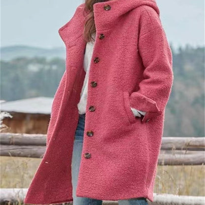 🧥Women’s Casual Hooded Lapel Windbreaker