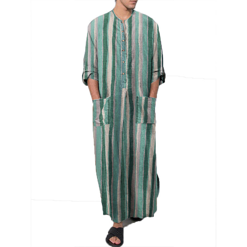 Men’s Stripe Robe