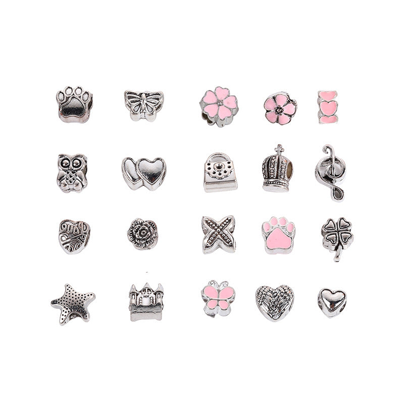 DIY-Schmuckgeschenkbox für Kinder – Set mit Kristall-Schlangenknochen-Armband