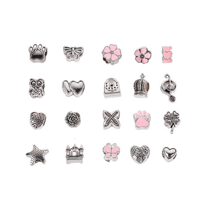 DIY-Schmuckgeschenkbox für Kinder – Set mit Kristall-Schlangenknochen-Armband