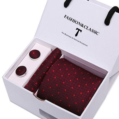 Men's tie gift box 5-piece