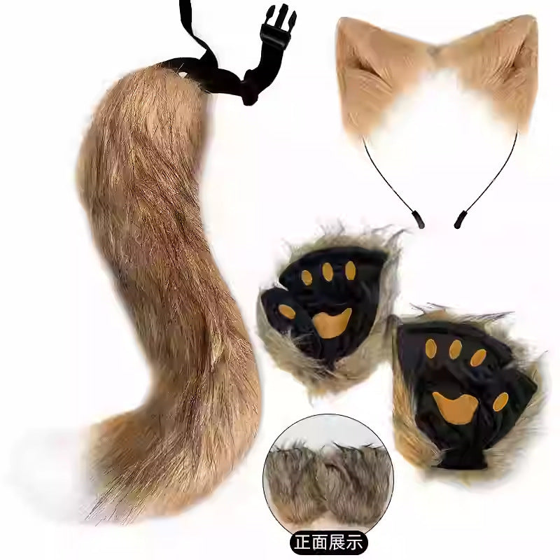 🐾 Cute Animal Paw Cosplay Accessories Set