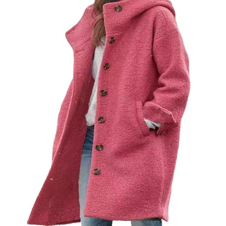 🧥Women’s Casual Hooded Lapel Windbreaker