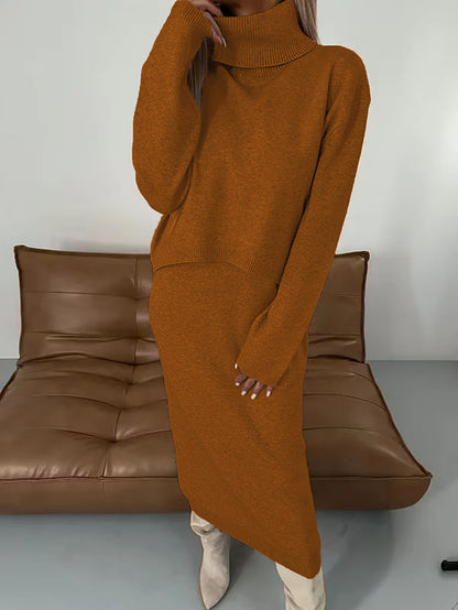 Autumn / Winter Knitted Sweater Dress Set
