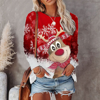 Winter Women’s Christmas Long-Sleeve T-Shirt