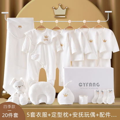 Coffret cadeau pour bébé – Vêtements et accessoires pour nouveau-né (toutes saisons)