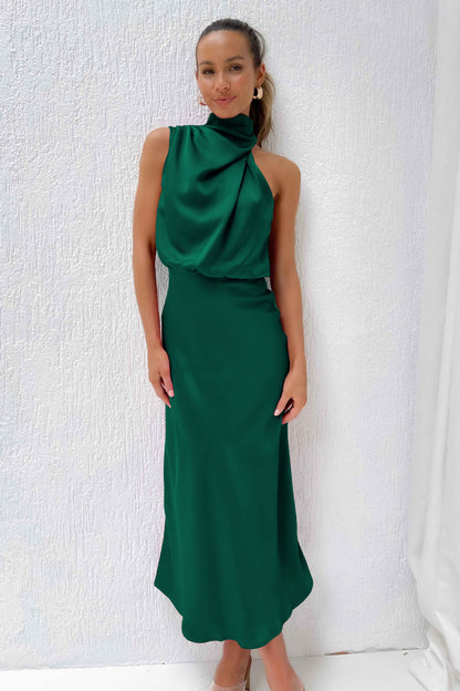 🌸Elegant Satin Sleeveless Dress