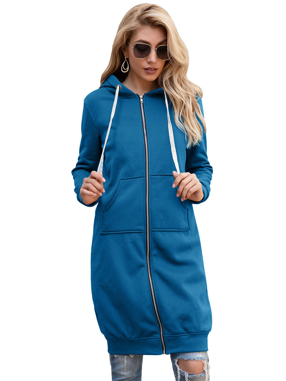 🧥Women’s Plus Velvet Loose Sweater Jacket – Autumn / Winter Casual Style