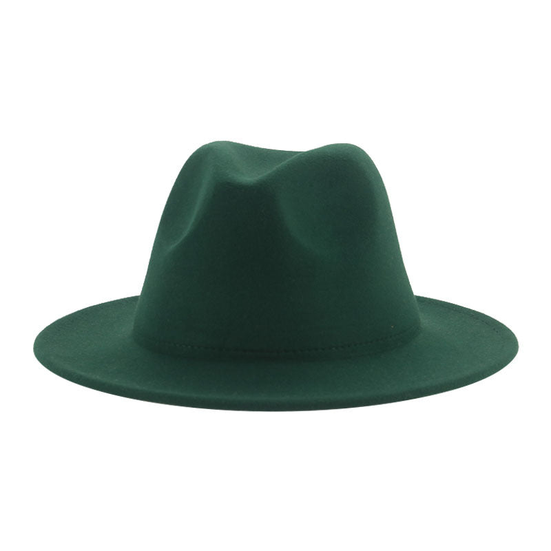 Retro Wool Felt Jazz Hat
