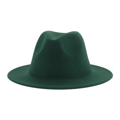 Retro Wool Felt Jazz Hat