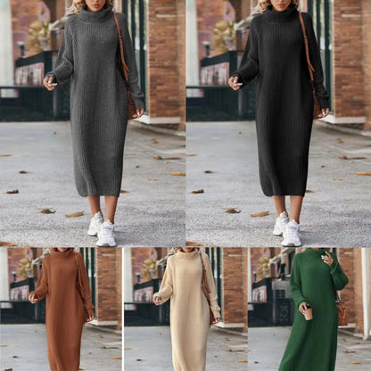 Women's Knitted Sweater Dress