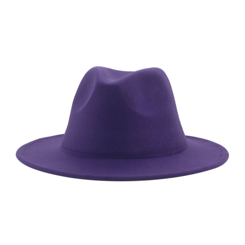 Retro Wool Felt Jazz Hat