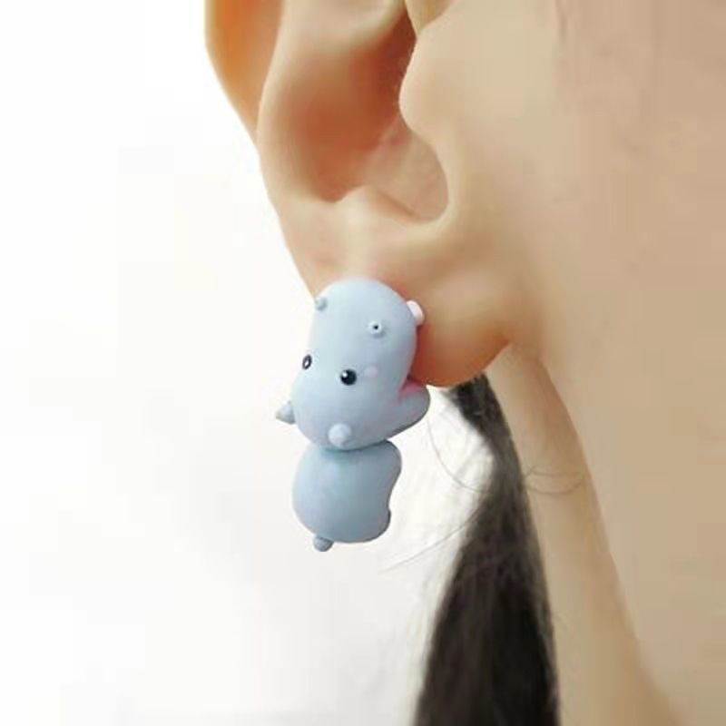 🦖Boucles d'oreilles mignonnes Dinosaure et Crocodile