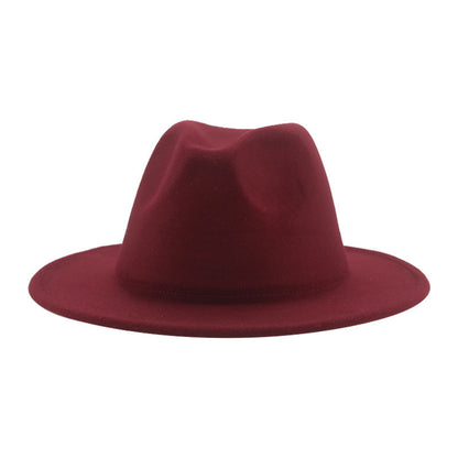Retro Wool Felt Jazz Hat