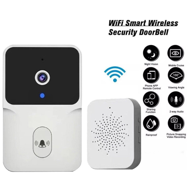 Smart Wireless Video Doorbell Camera