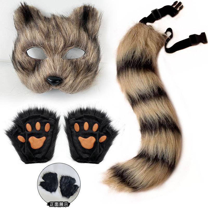 🐾 Cute Animal Paw Cosplay Accessories Set
