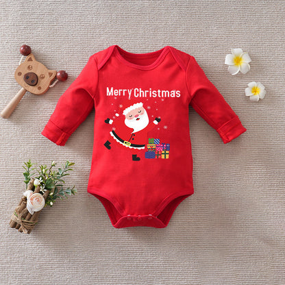 Christmas Cotton Baby Jumpsuit